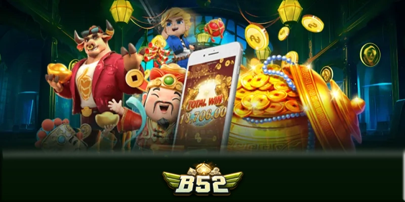 Các loại thưởng và khuyến mãi trong game slots B52